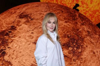 Nicole Kidman Nails Classic French Style at Chanel