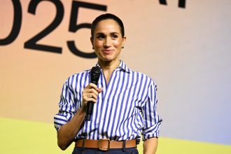 Meghan Markle’s Burgundy Sweater Look Is Just  on Amazon
