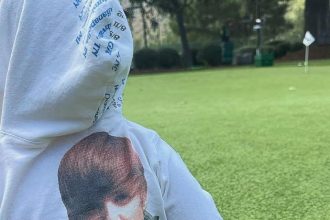 Hailey Bieber Shows Son Jack’s Fall Style With Justin’s Throwback Merch
