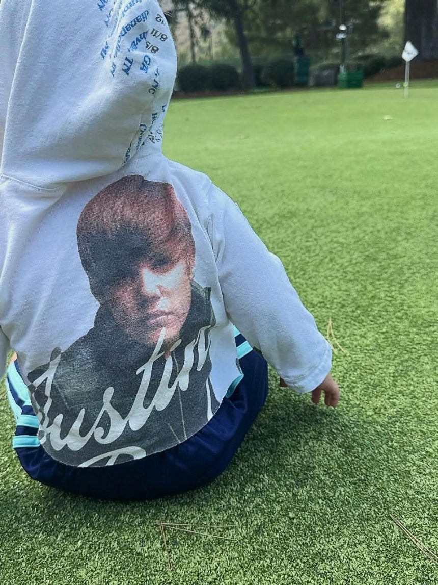 Hailey Bieber Shows Son Jack’s Fall Style With Justin’s Throwback Merch