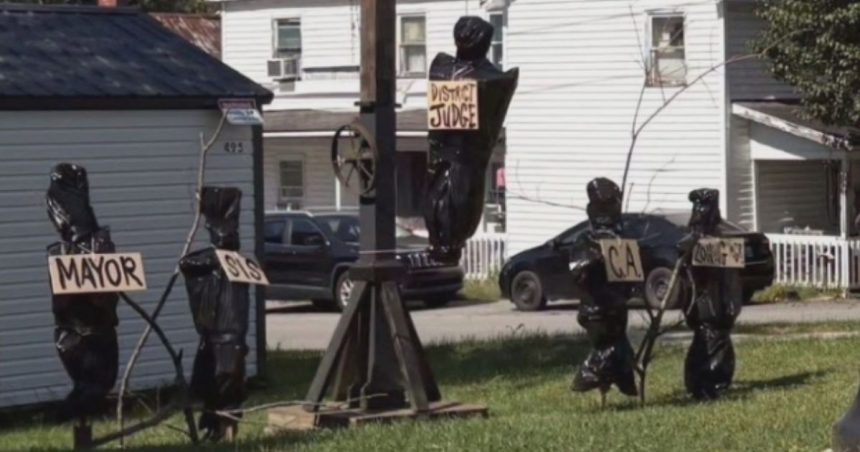 Kentucky Man Jailed Over Halloween Decorations That Depicted Local Public Officials Being Hanged