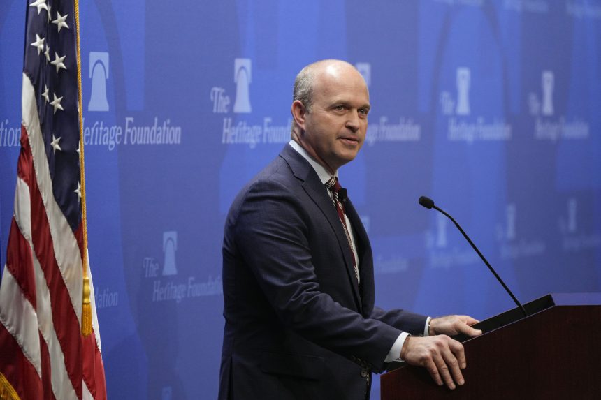 Heritage president backs Tucker Carlson after interview with Holocaust-denier Nick Fuentes Heritage president backs Tucker Carlson after interview with Holocaust-denier Nick Fuentes