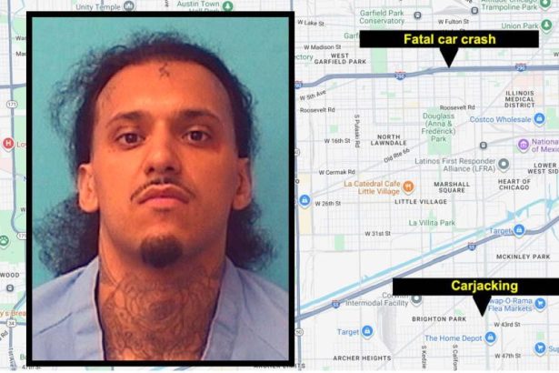 Paroled carjacker dies after crashing freshly hijacked SUV into tree – CWB Chicago