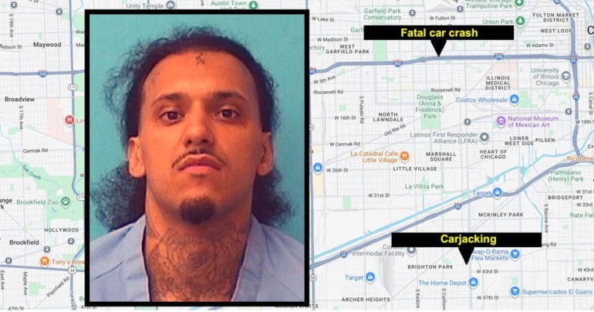 Paroled carjacker dies after crashing freshly hijacked SUV into tree – CWB Chicago
