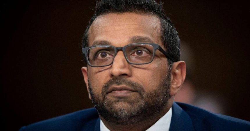 Kash Patel Rips Charlie Kirk Assassination Probe In Fiery Clash Kash Patel Rips Charlie Kirk Assassination Probe In Fiery Clash