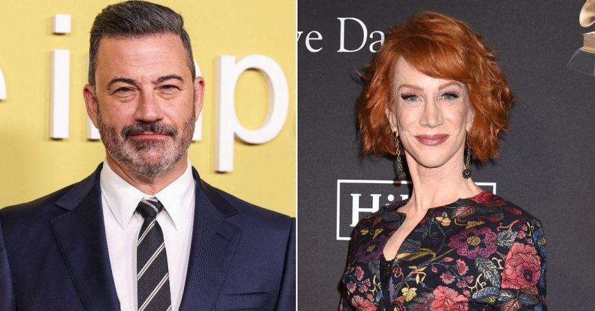 Kathy Griffin Supports Jimmy Kimmel Following Suspension Kathy Griffin Supports Jimmy Kimmel Following Suspension