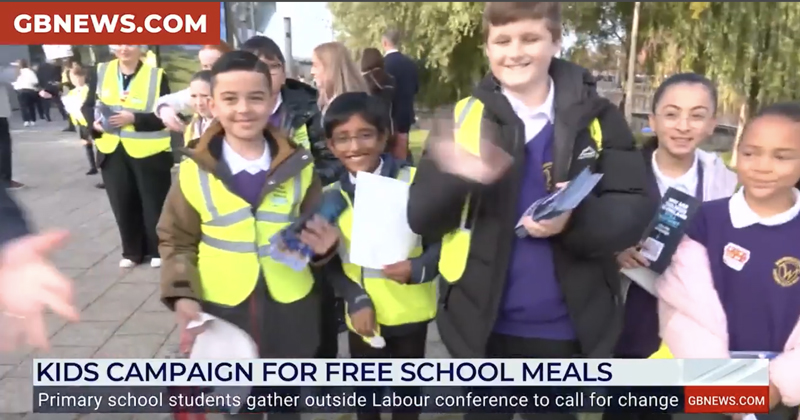 Kids’ school dinner protest leaves a bad taste