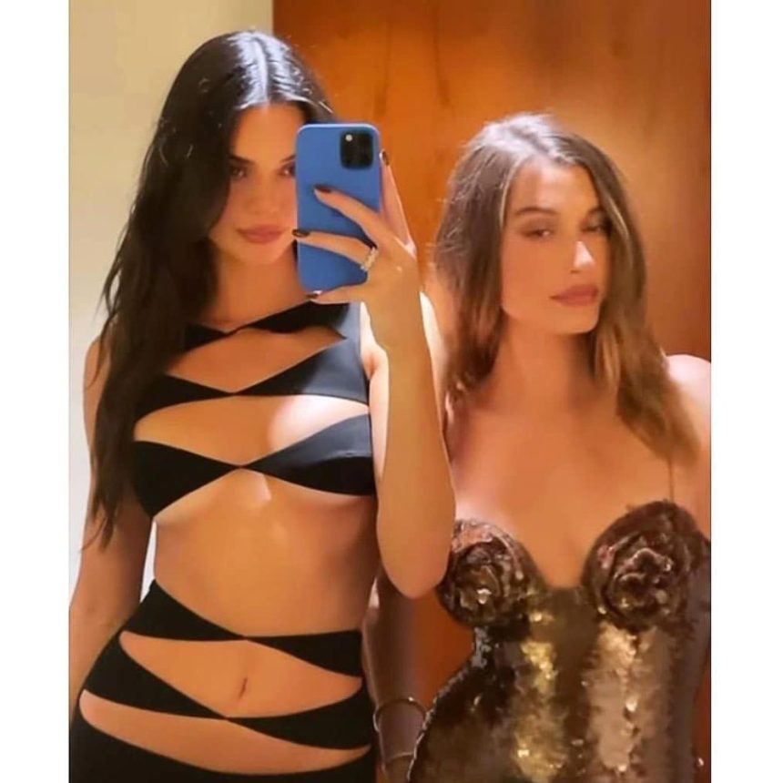 Kylie Jenner Rocks Extreme Cutout Dress, Fans Compare to Kendall Outfit