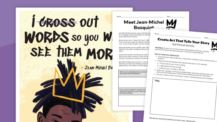 Learn All About Artist Jean-Michel Basquiat (Free Printables)