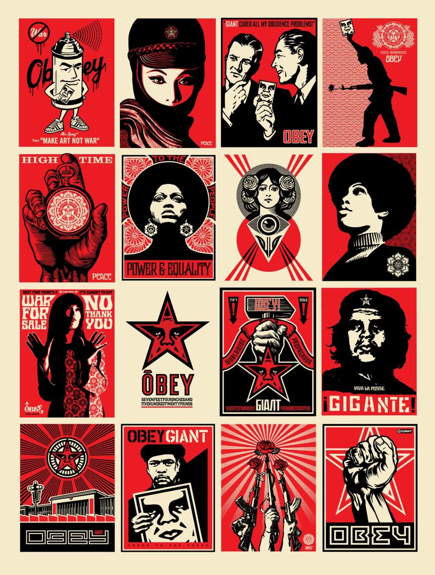 ‘Out of Print,’ a Shepard Fairey Retrospective, Delves into the Power of Protest — Colossal ‘Out of Print,’ a Shepard Fairey Retrospective, Delves into the Power of Protest — Colossal