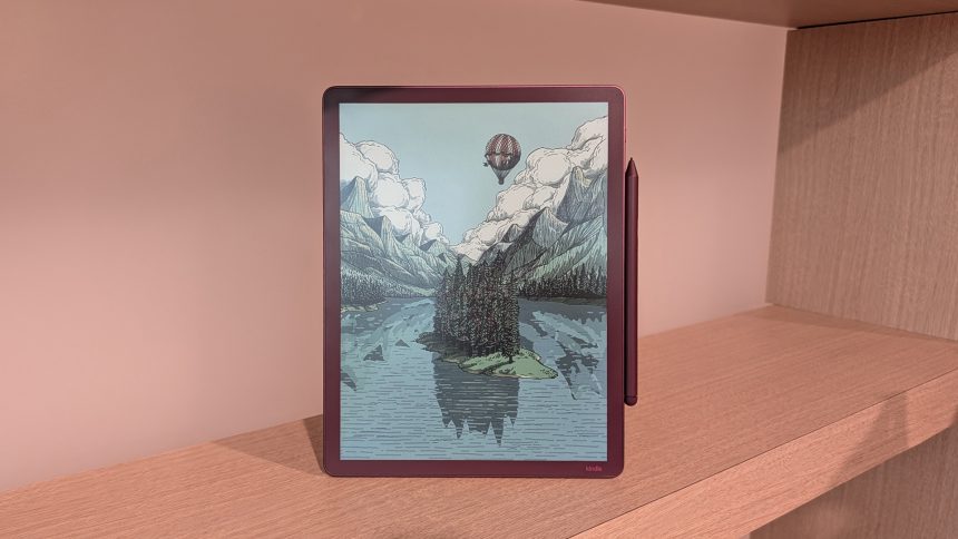 Hands on: The Kindle Scribe’s colour upgrade means it finally makes sense – but there’s one problem