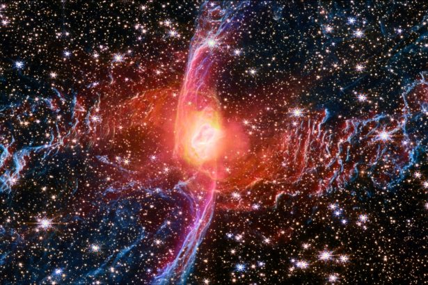 Red Spider Nebula Holds a Secret in Its Glowing Heart, JWST Reveals : ScienceAlert