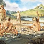 Who were the first humans to reach the British Isles?