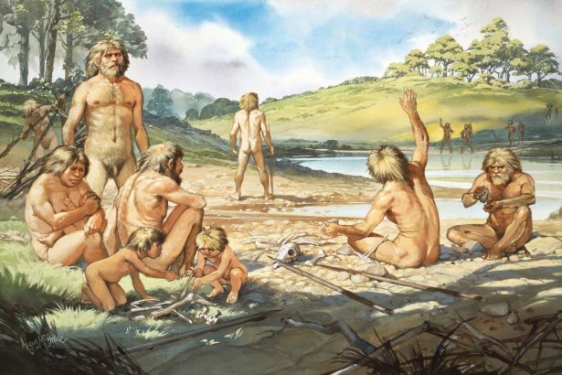 Who were the first humans to reach the British Isles?