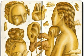 Social Realism and the Surreal Converge in Bryce Wymer’s Evocative Sketchbooks — Colossal
