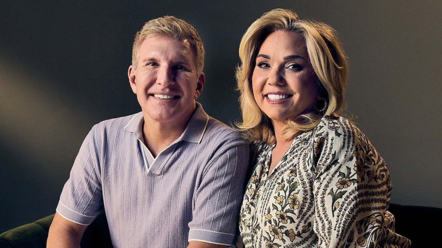 Todd and Julie Chrisley Pose With 4 Kids at University of Alabama Game