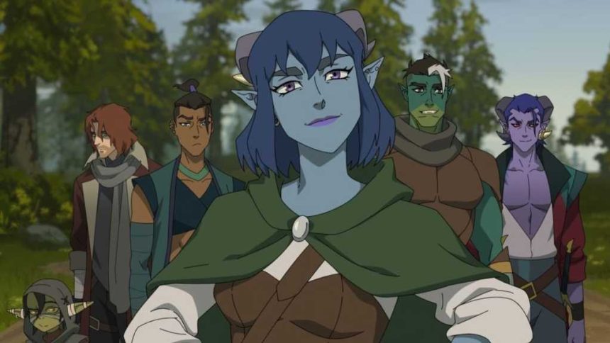The rogue heroes fight arcane magic in the first trailer for The Mighty Nein