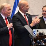 President Trump hailed as a ‘colossus’ and ‘giant of Jewish history’ during address in Israeli parliament