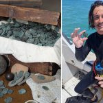 Salvage crew discovers M in treasure aboard 300-year-old Florida shipwreck