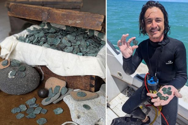 Salvage crew discovers M in treasure aboard 300-year-old Florida shipwreck