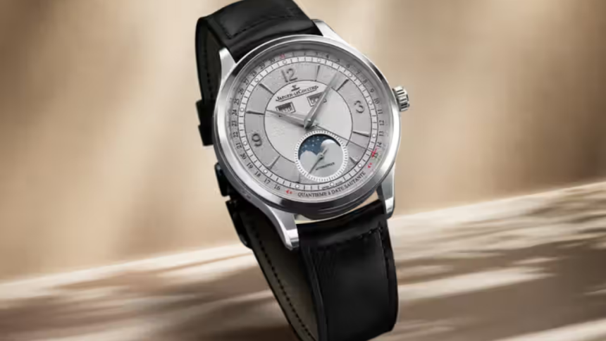 Inside The New Jaeger-LeCoultre Master Control Calendar With Its Grained Dial Detail