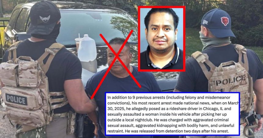 ICE commander wrongly identifies man as a rapist offficials allowed to walk the streets of Chicago – CWB Chicago