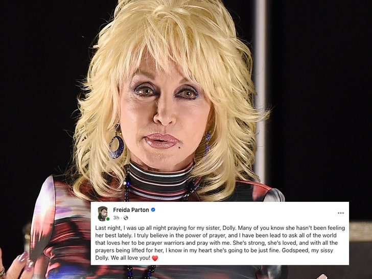 Dolly Parton's Sister Freida Asks Fans for Prayers Amid Singer's Health Battle