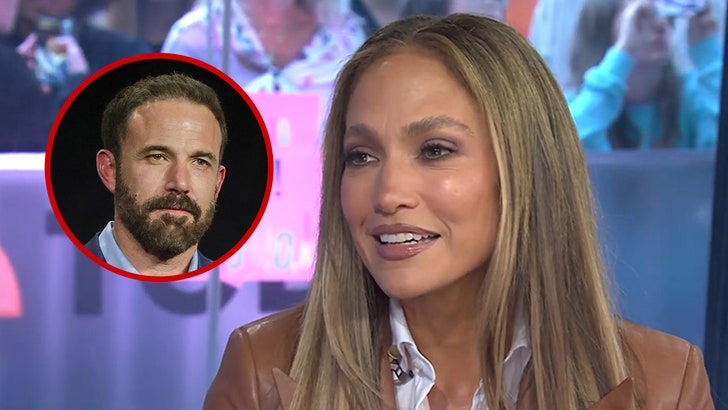 Jennifer Lopez Shuts Down Ben Affleck Question, Gushes Over Bad Bunny