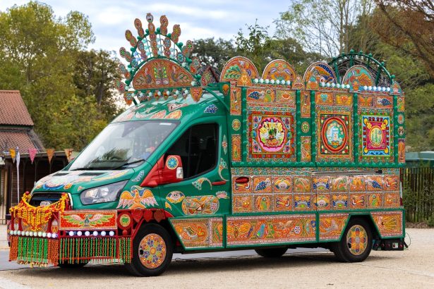 A Vibrantly Embellished Electric Art Truck in East London Is a ‘Home Away from Home’