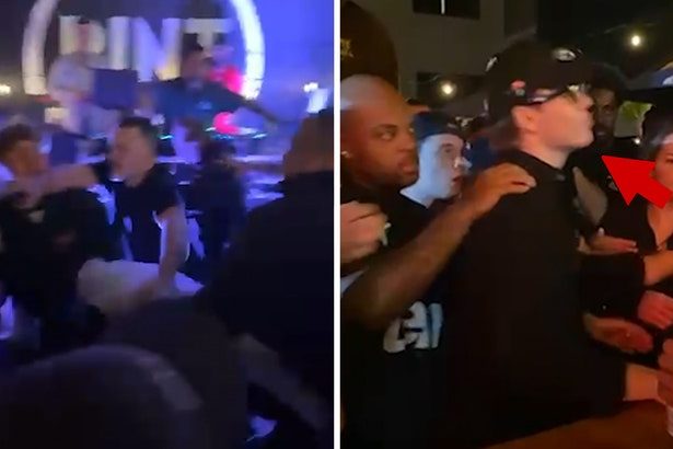 The Kid Laroi’s Crew Fights Bar Security, on Video