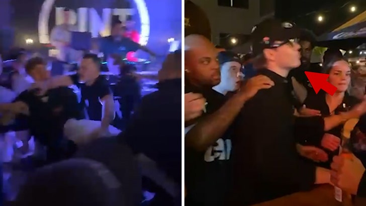 The Kid Laroi’s Crew Fights Bar Security, on Video
