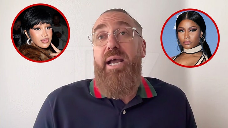 DJ Vlad Says Nicki Minaj and Cardi B Need to Keep Beef to Rap Tracks