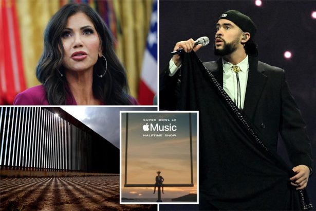 NFL officials won’t be ‘able to sleep at night’ after tapping Bad Bunny for Super Bowl halftime show,  Kristi Noem says