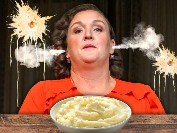 Katie Porter Allegedly Called Ex-Husband "F—ing Idiot," Dumped Hot Mashed Potatoes on Him