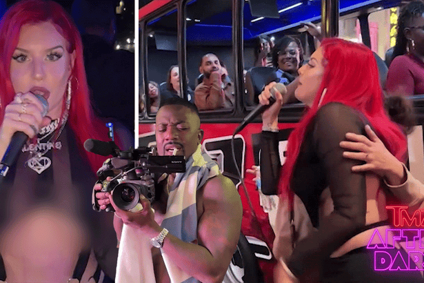 Justina Valentine Freestyles, Turns It Up On ‘TMZ After Dark’ Tour