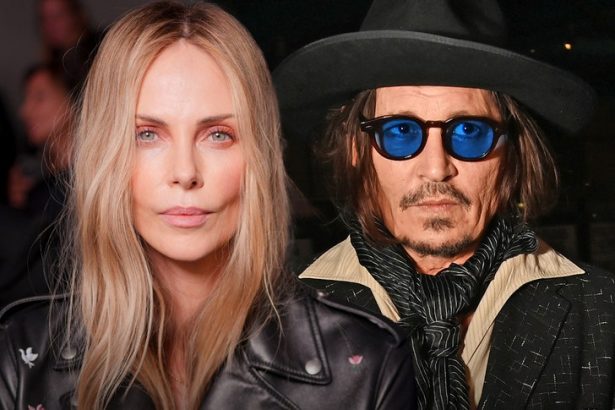 Charlize Theron Seemingly Gives Cold Shoulder to Johnny Depp at Dior Show