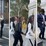 Diddy’s Family Arrives at Court Ahead of Sentencing Hearing