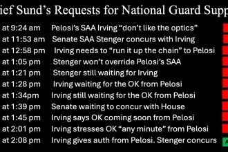 EPIC! Former Capitol Police Chief Steve Sund Confronts Pelosi on Her Lies About January 6th and Drops the Receipts | The Gateway Pundit | by Jim Hoft