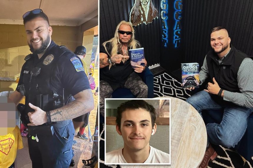‘Dog the Bounty Hunter’s’ police officer son reinstated, files M lawsuit after being fired over deadly high-speed crash
