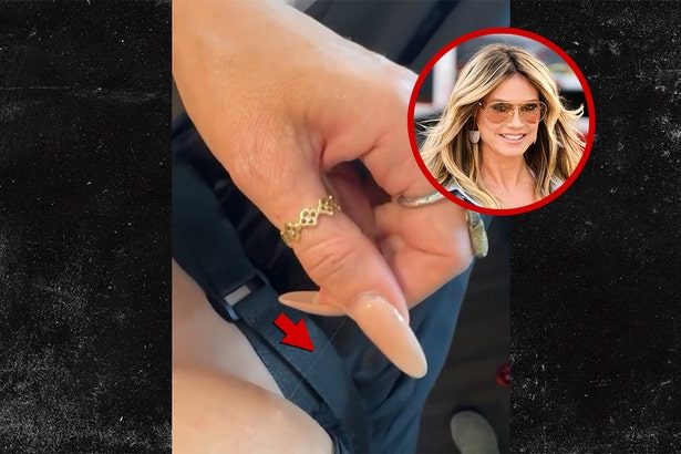 Heidi Klum Shows Off Her Boob Hair, Asks Fans If They Have It Too