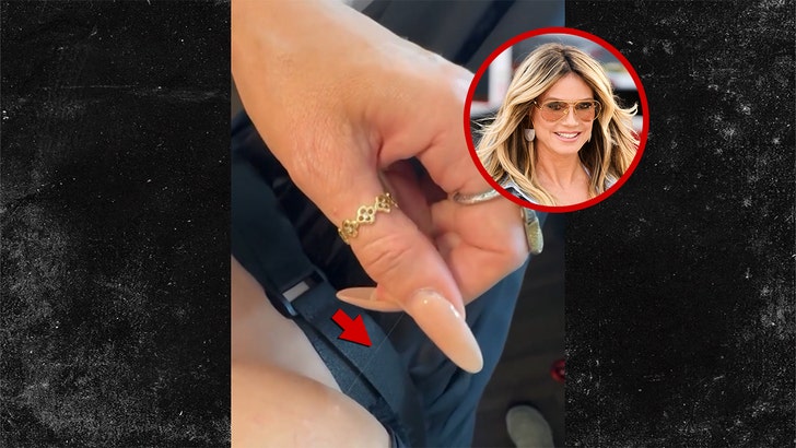 Heidi Klum Shows Off Her Boob Hair, Asks Fans If They Have It Too