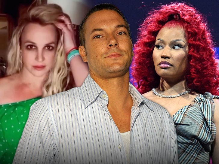 Nicki Minaj Rips Britney Spears' Ex-Husband Kevin Federline, Calls Him 'B*tch'