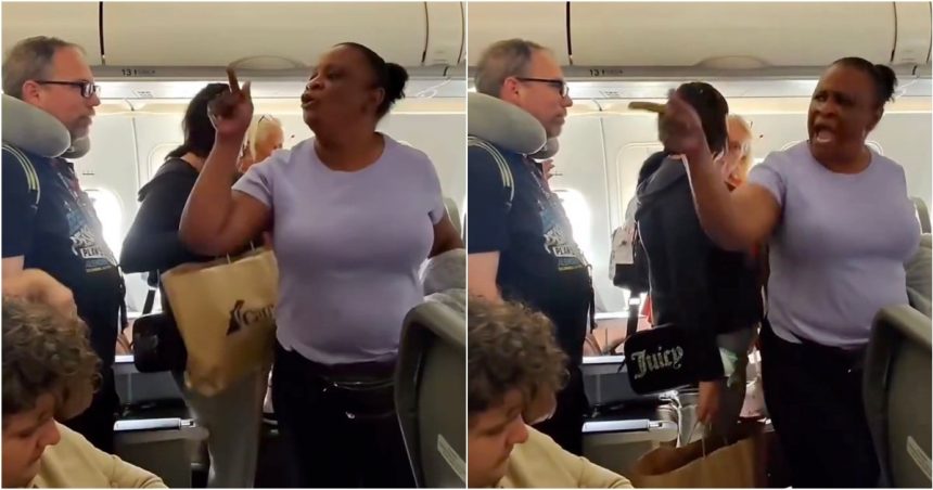 ENTITLED Woman Blocks Entire Plane of Passengers from Exiting, DEMANDS Her Daughter Seated Several Rows Behind Be Allowed to Leave First (VIDEO) | The Gateway Pundit | by Jim Hᴏft