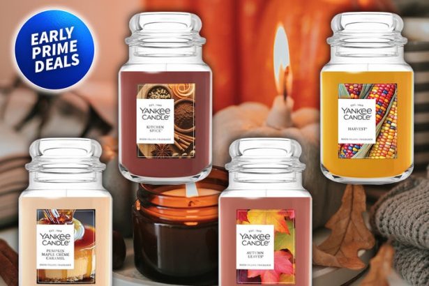 Get 40% Off Yankee Candles During Prime Big Deal Days