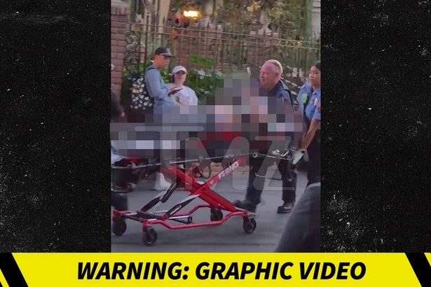Disneyland Haunted Mansion Patient Wheeled Out Before Death, on Video