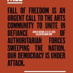 Artists Nationwide Unite Against the Trump Administration