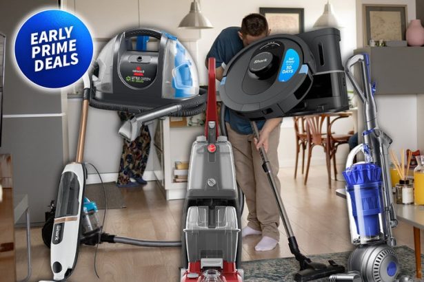 Early Prime Big Deal Days Savings on Top Brand Vacuums