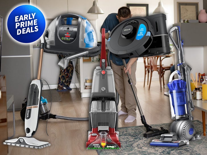 Early Prime Big Deal Days Savings on Top Brand Vacuums