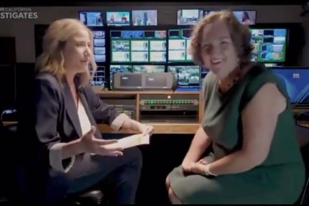 California gubernatorial hopeful Katie Porter tries to storm out of CBS interview after meltdown over Trump question