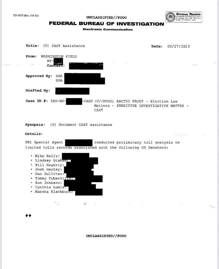 NEW: FBI Fires Two Agents Who Worked For Jack Smith | The Gateway Pundit | by Cristina Laila